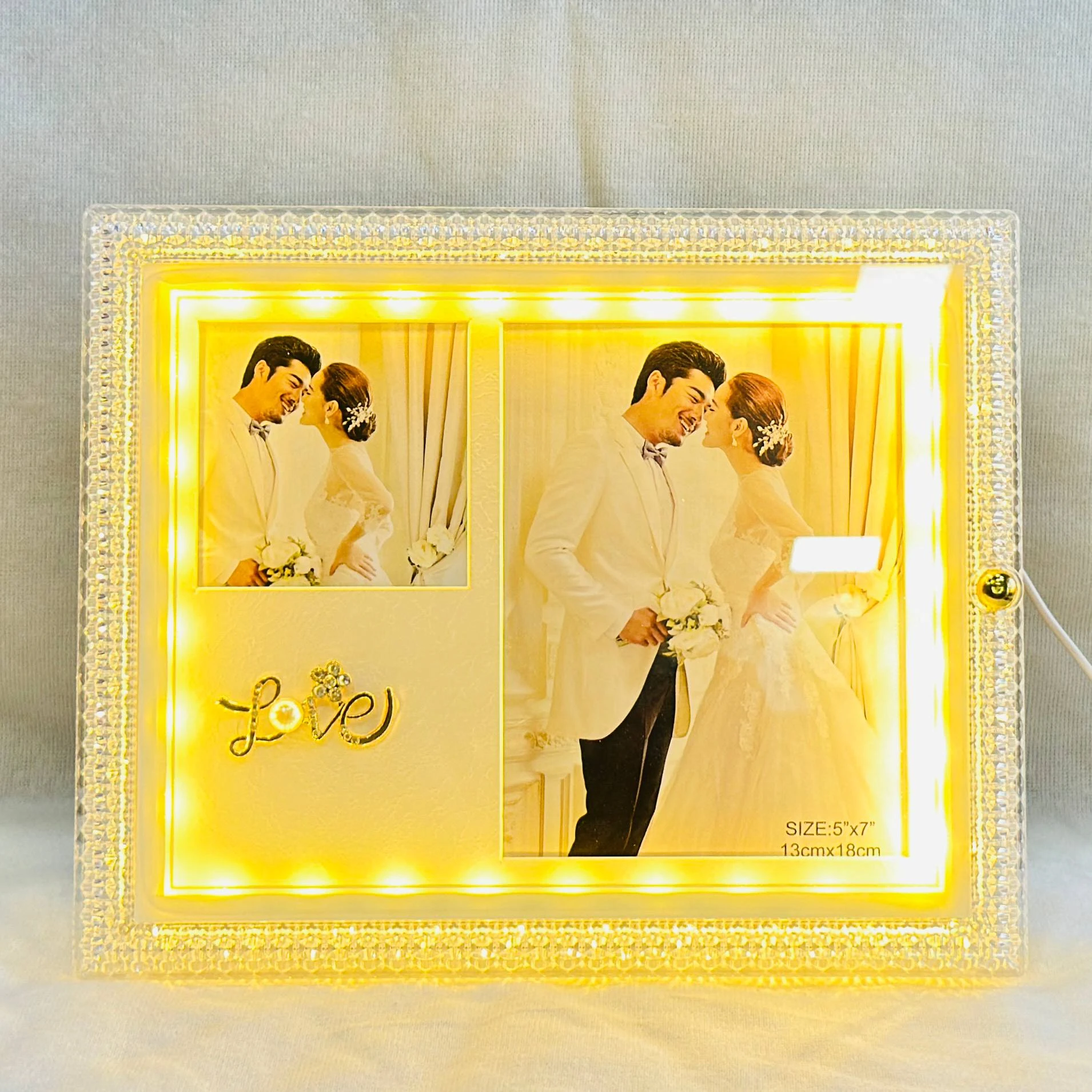 personalized LED photo frame (SKU..RB8X3Y)