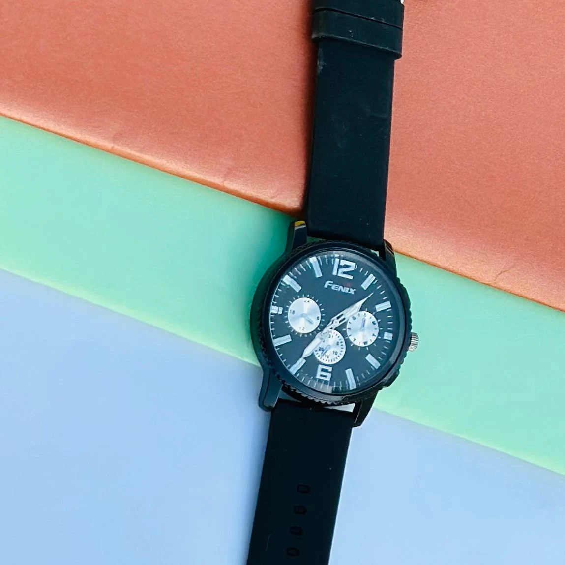 Black analog watch For man’s