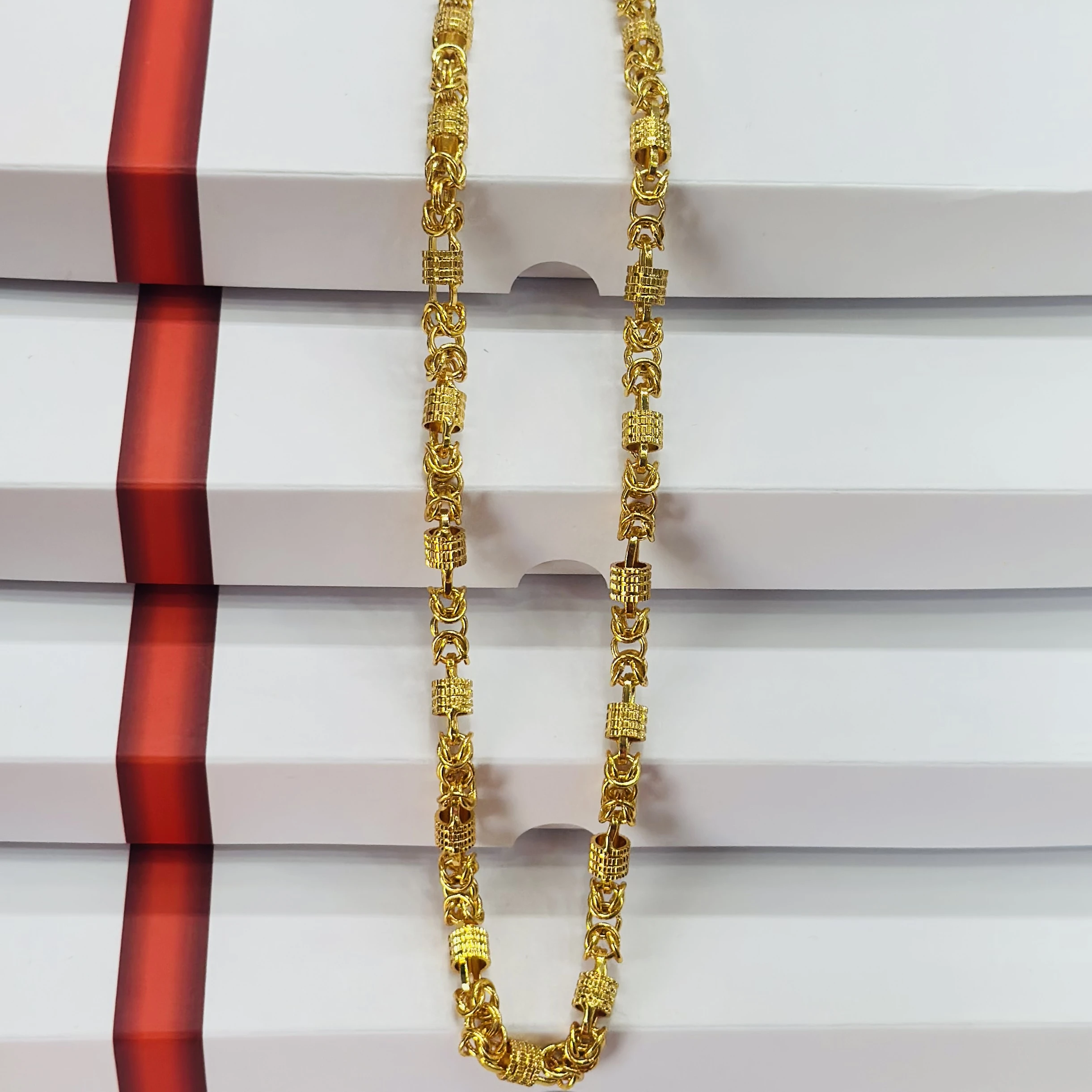 Gold plated design chain