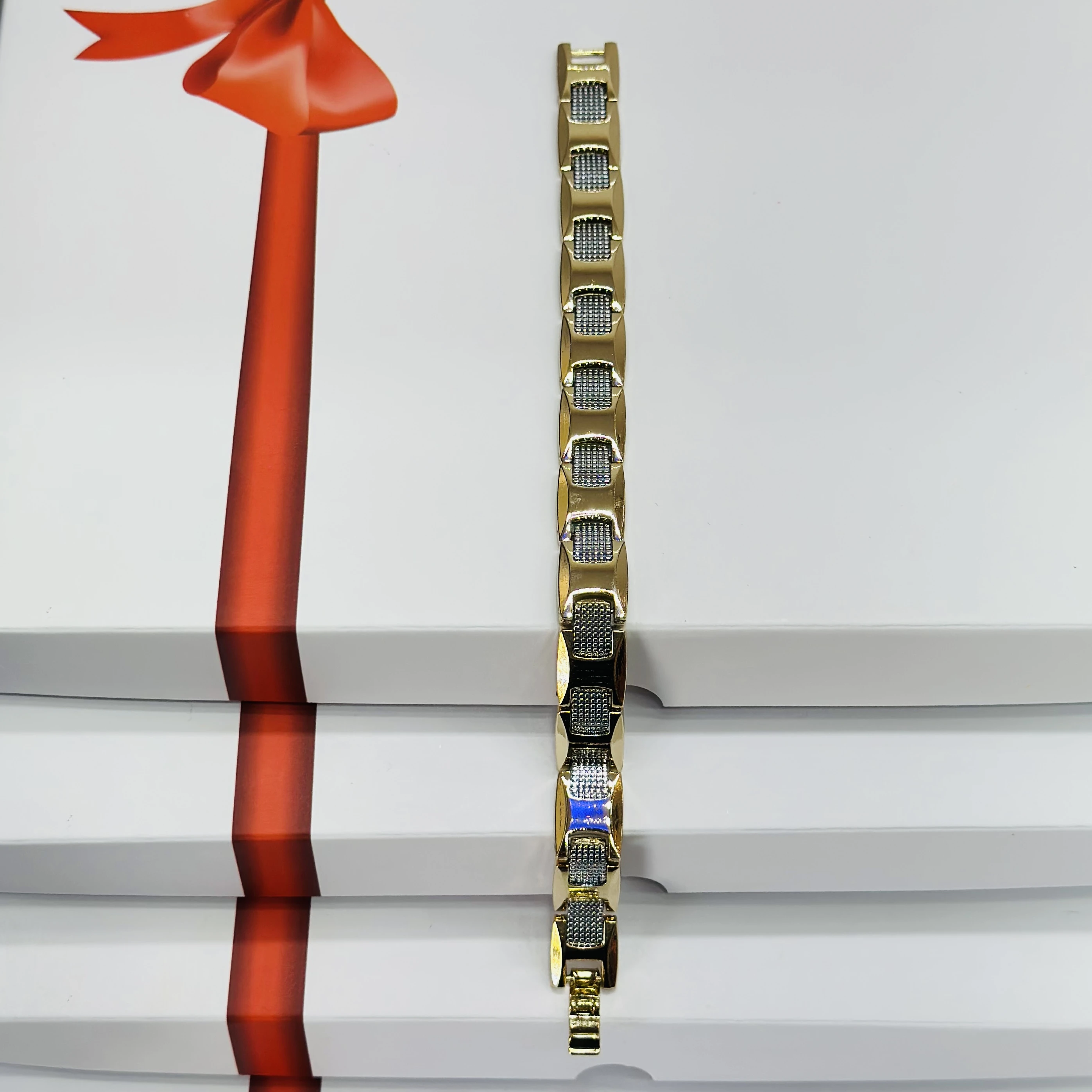 1 GRAM GOLD DIAMOND BRACELET FOR MEN