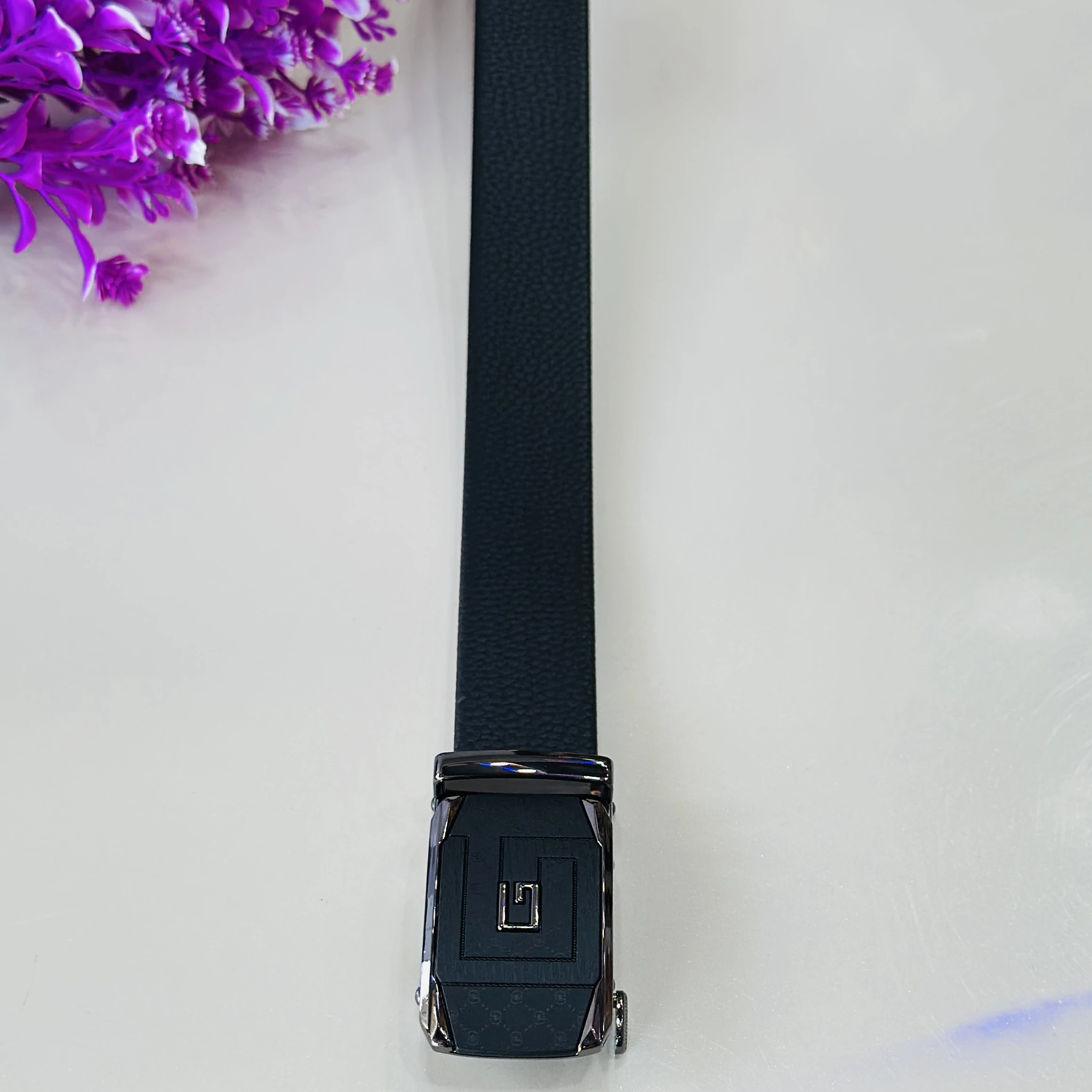 Leather House men's genuine leather belt