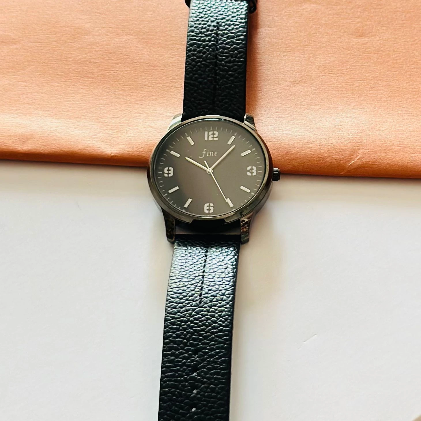 Black analog watch For man’s