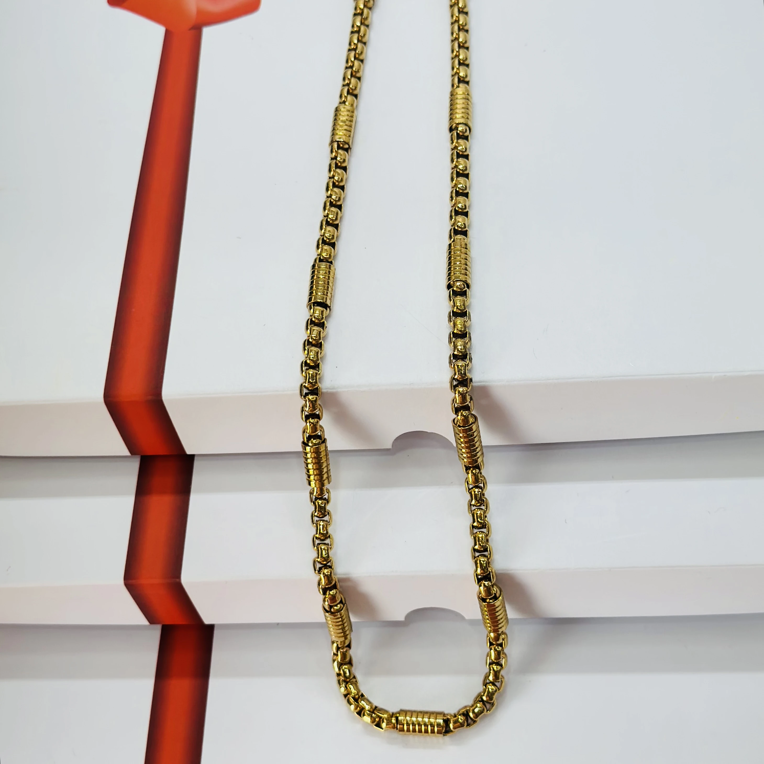 Gold plated design chain