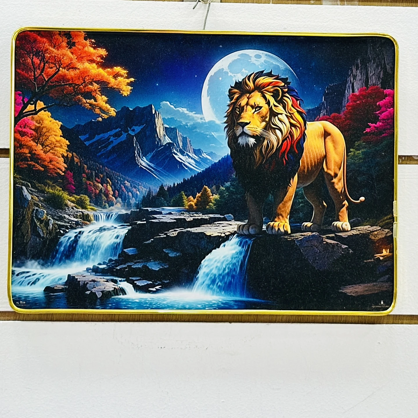 Decorative wall poster.    OMPDNU