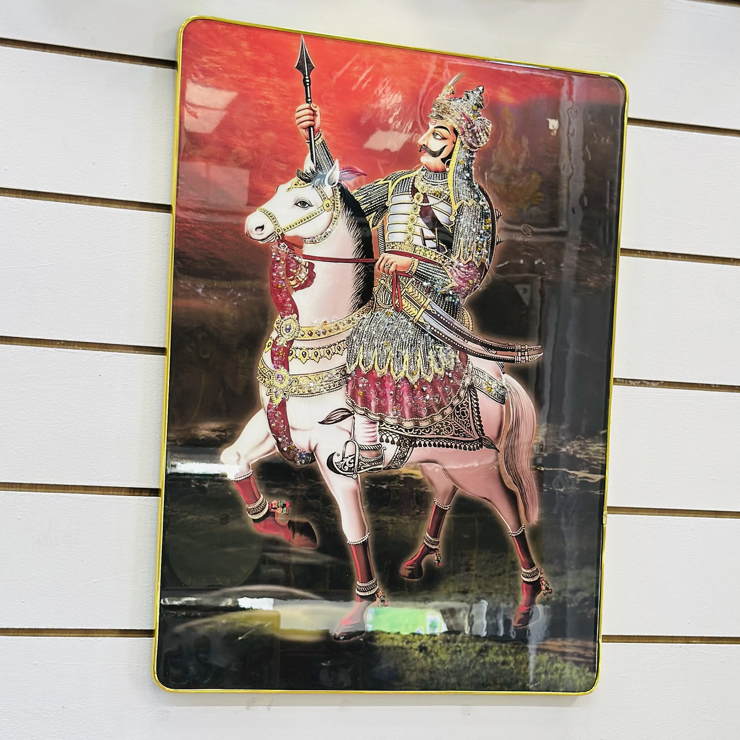 maharana Pratap Wall Hanging Photo Frame(SKU-H5L2XG)