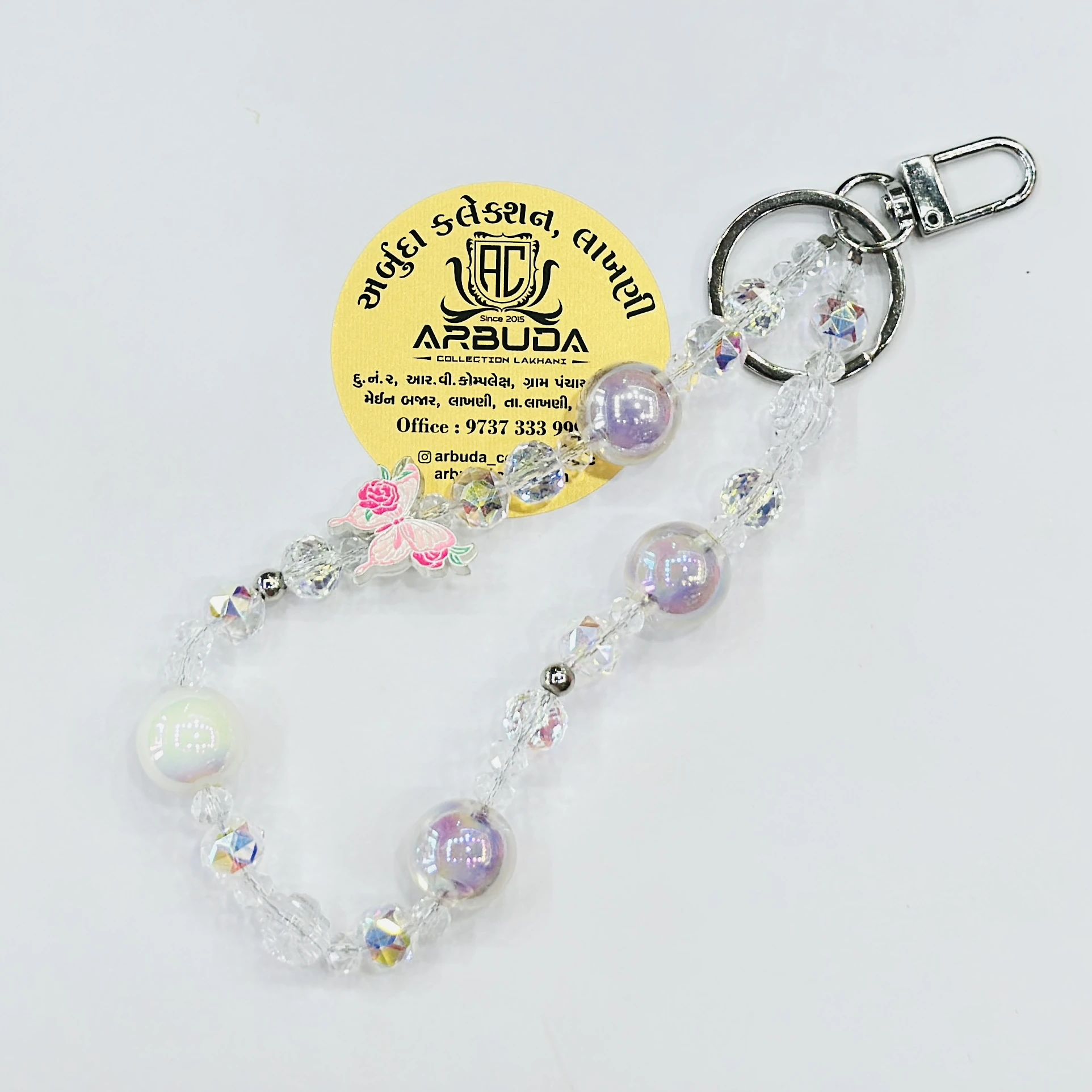 Crystal Girls Keychain