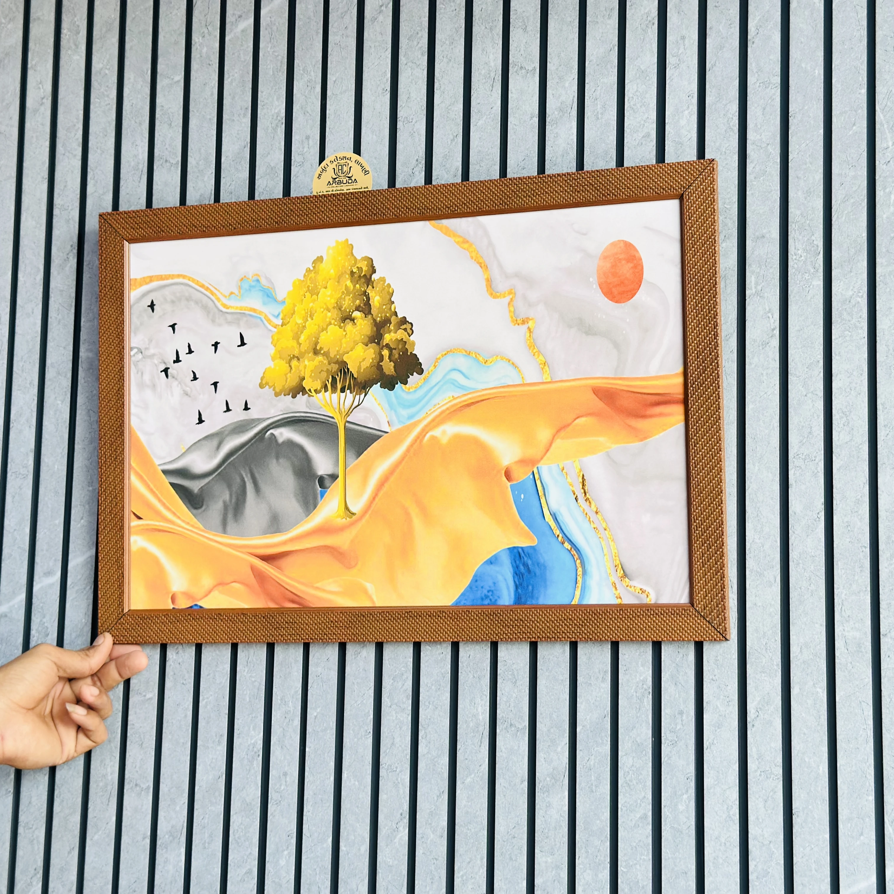 Abstract wall art print(SKU-AFPYDB)