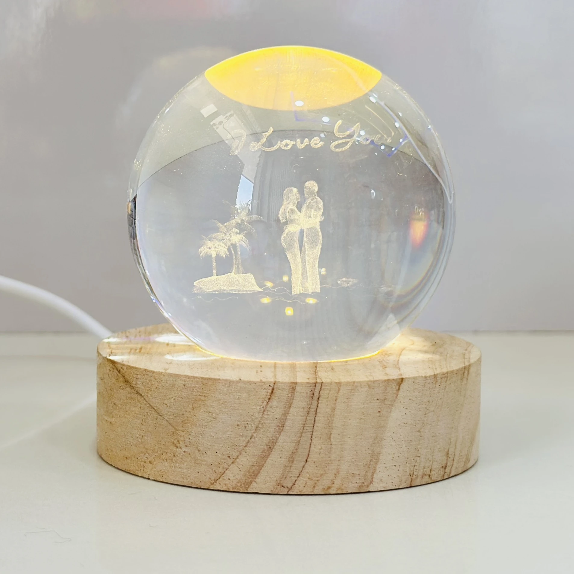 LED Galaxy Crystal Ball(SKU-POXHI3)