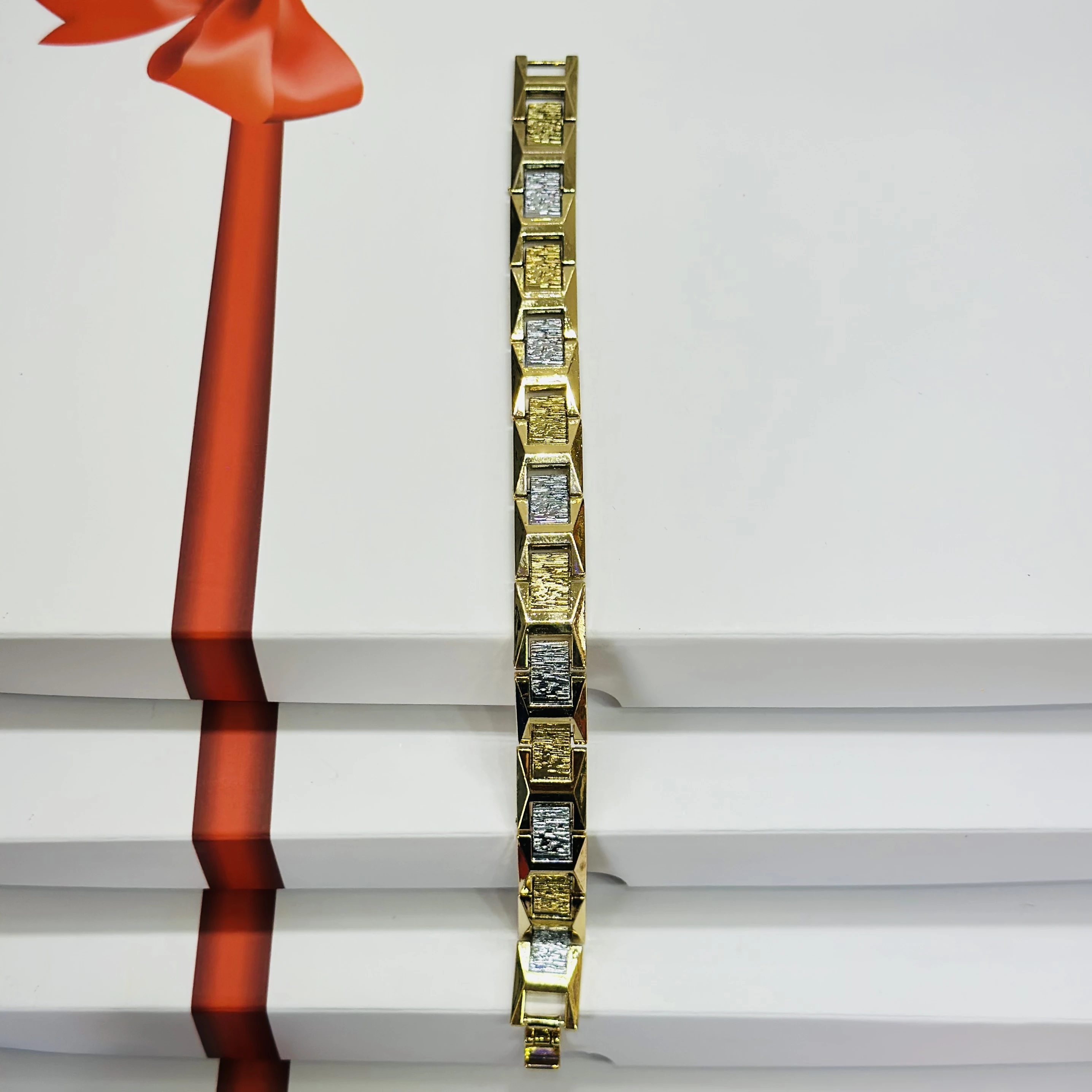 1 GRAM GOLD DIAMOND BRACELET FOR MEN