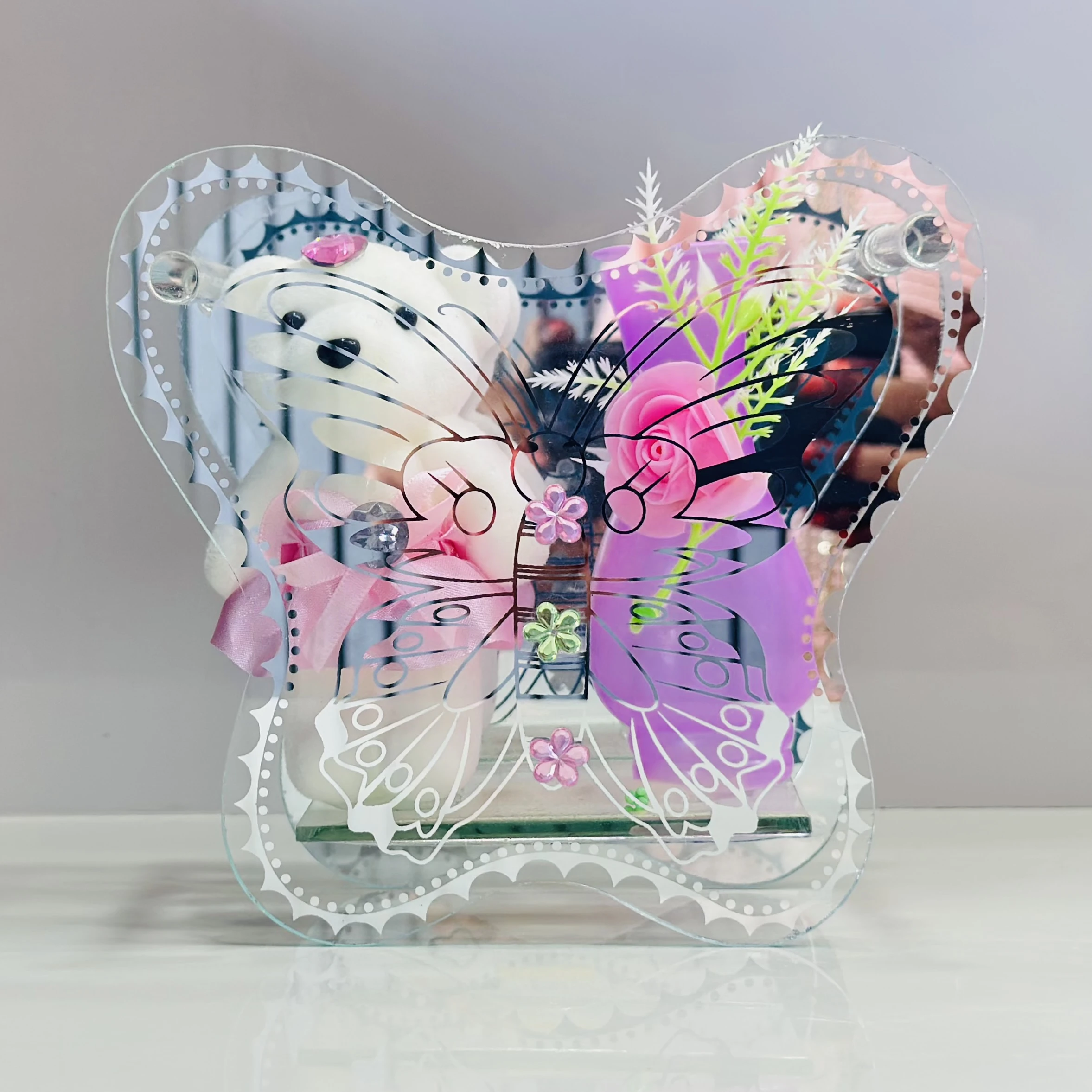 Butterfly -shaped flower vase(SKU-ZZGS45)