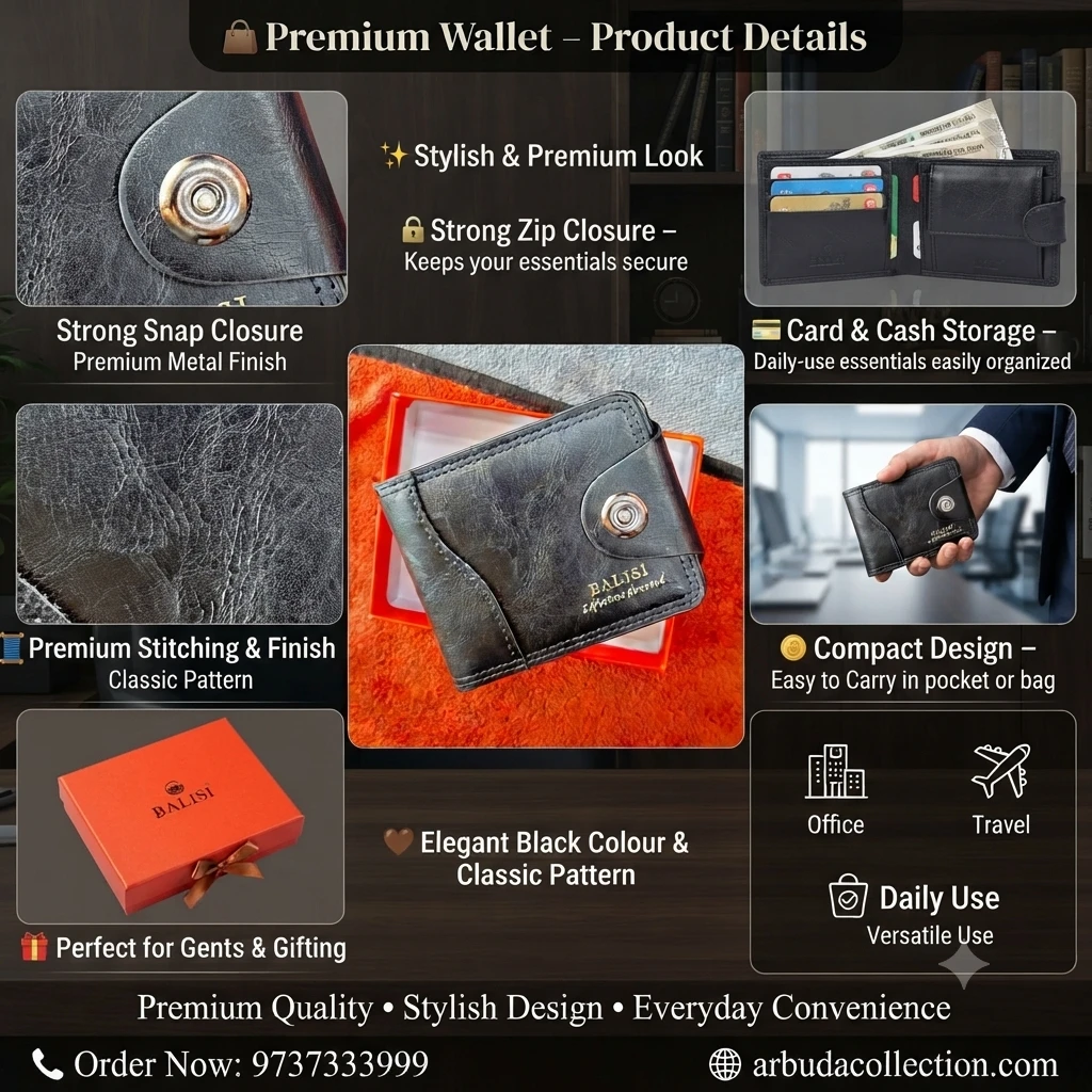 Gents premium wallet