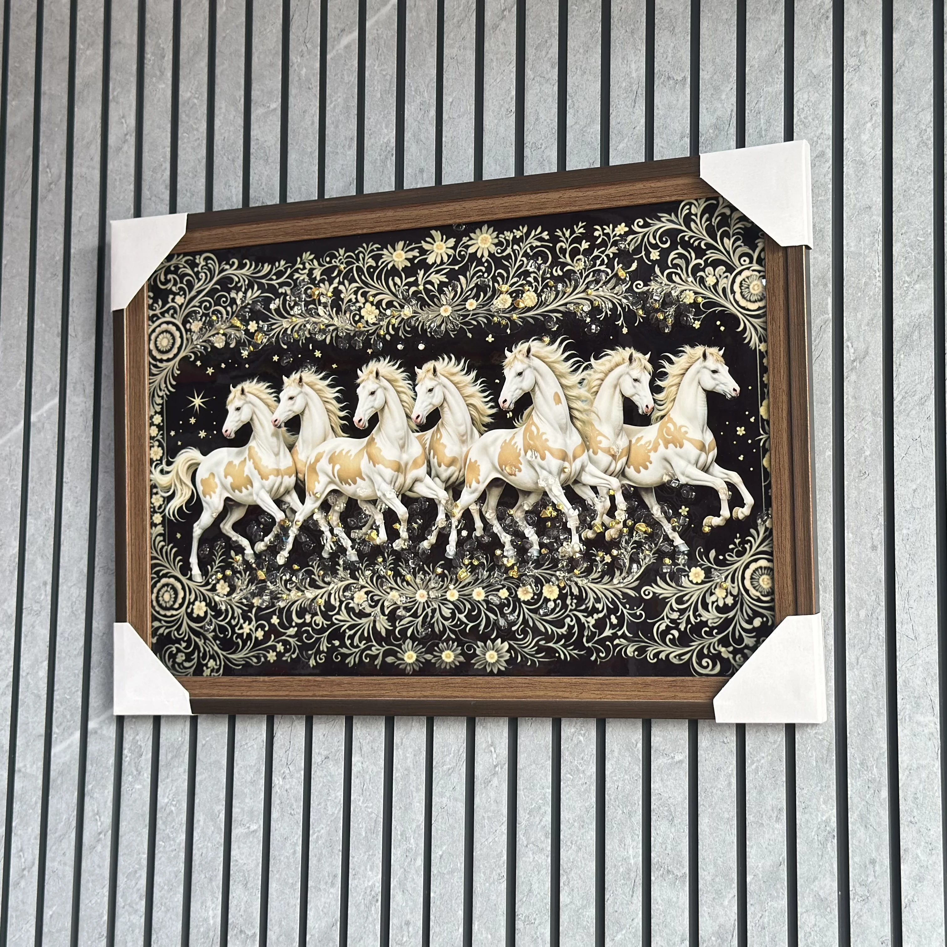 Vastu painting of seven running ? (SKU-H0PNN3)