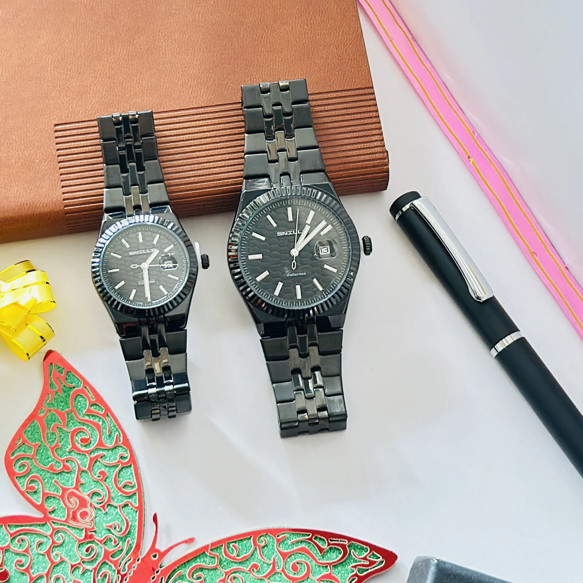 SNILLE branded couple watches
