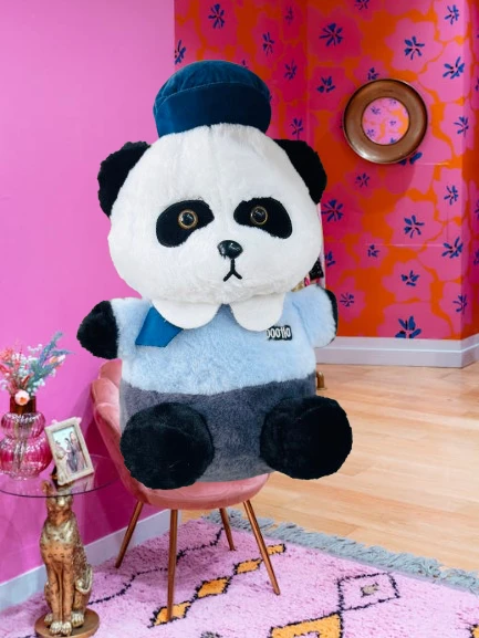 Police Panda soft toy.