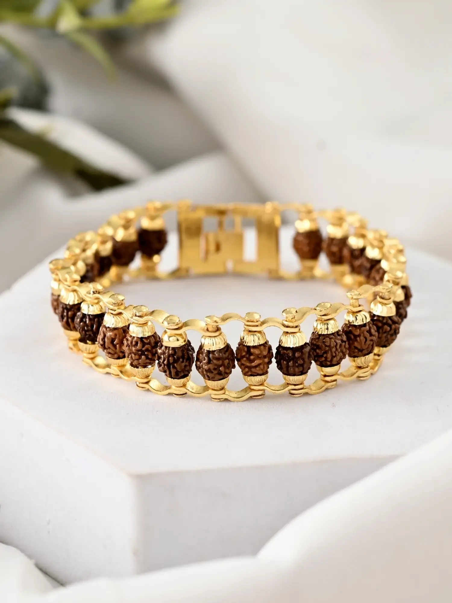Gold plated bracelet