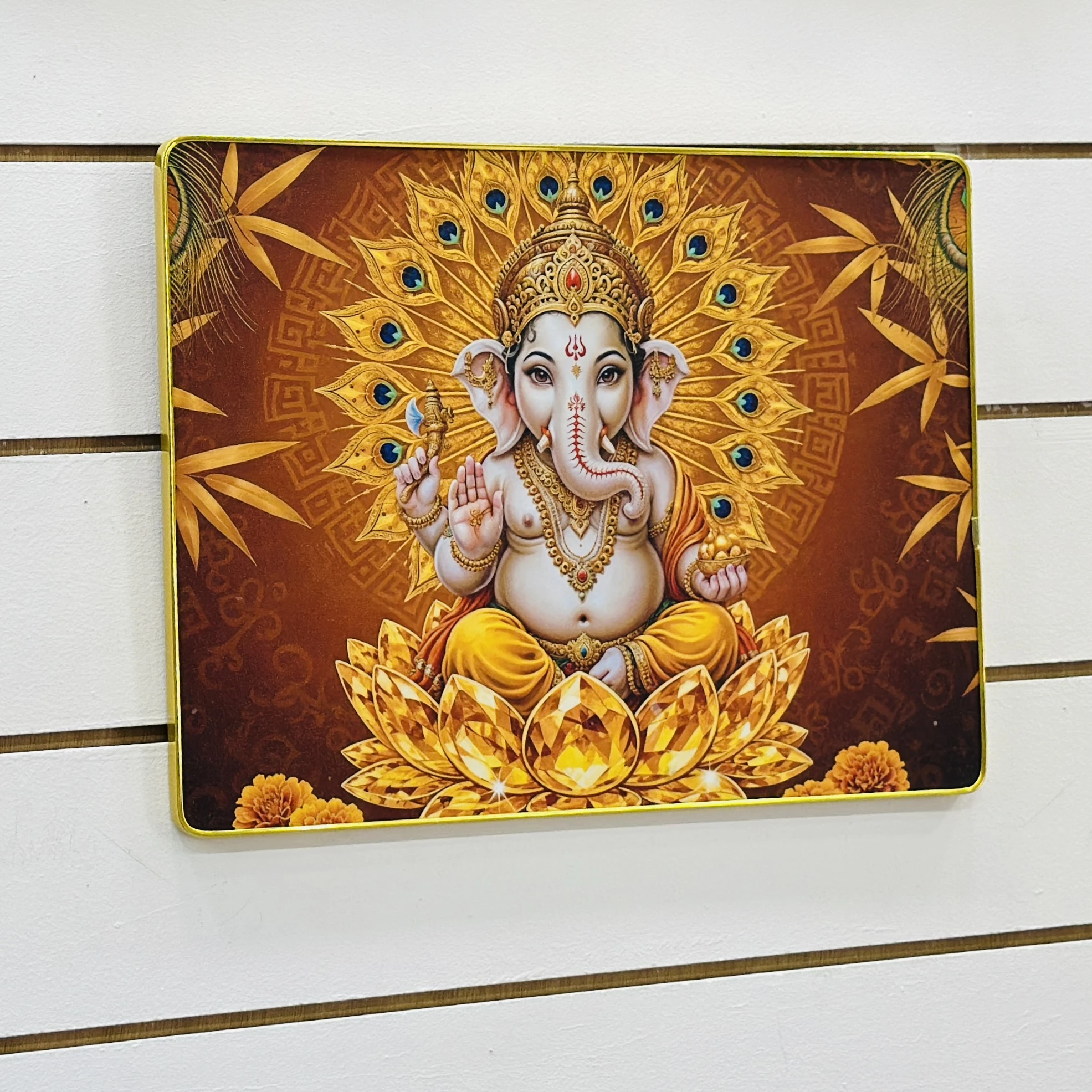 Lord Ganesha religious photo frame or painting …….. TSU2B4