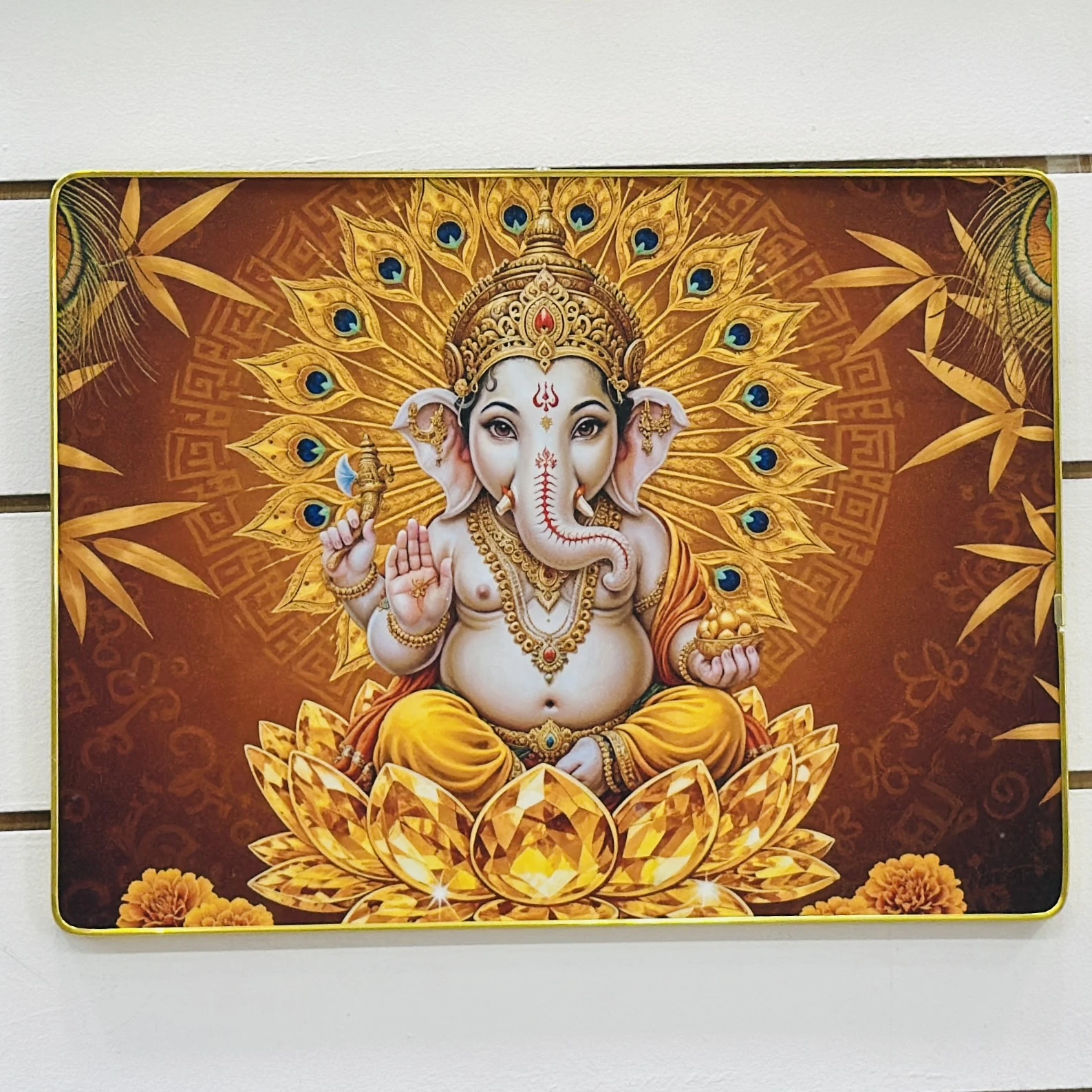 Lord Ganesha religious photo frame or painting …….. TSU2B4
