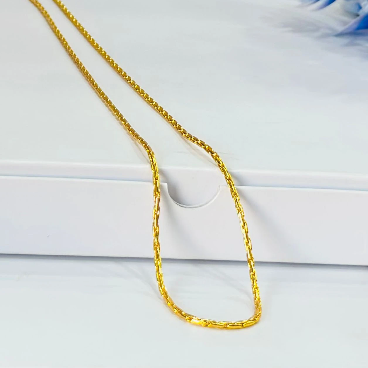 Gold plated design chain