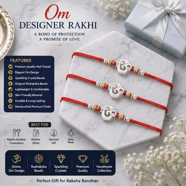 Om Designer Rakhis