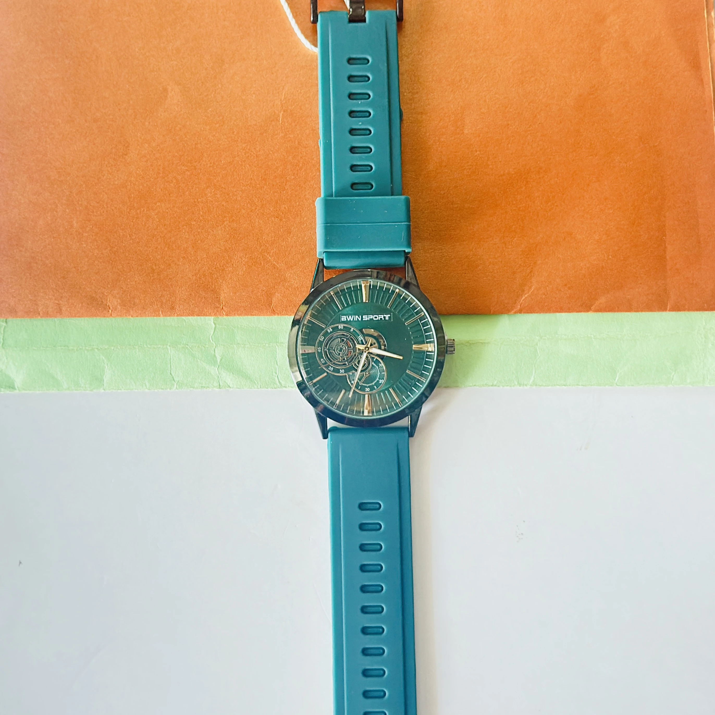 watch appears to be a generic analog sports