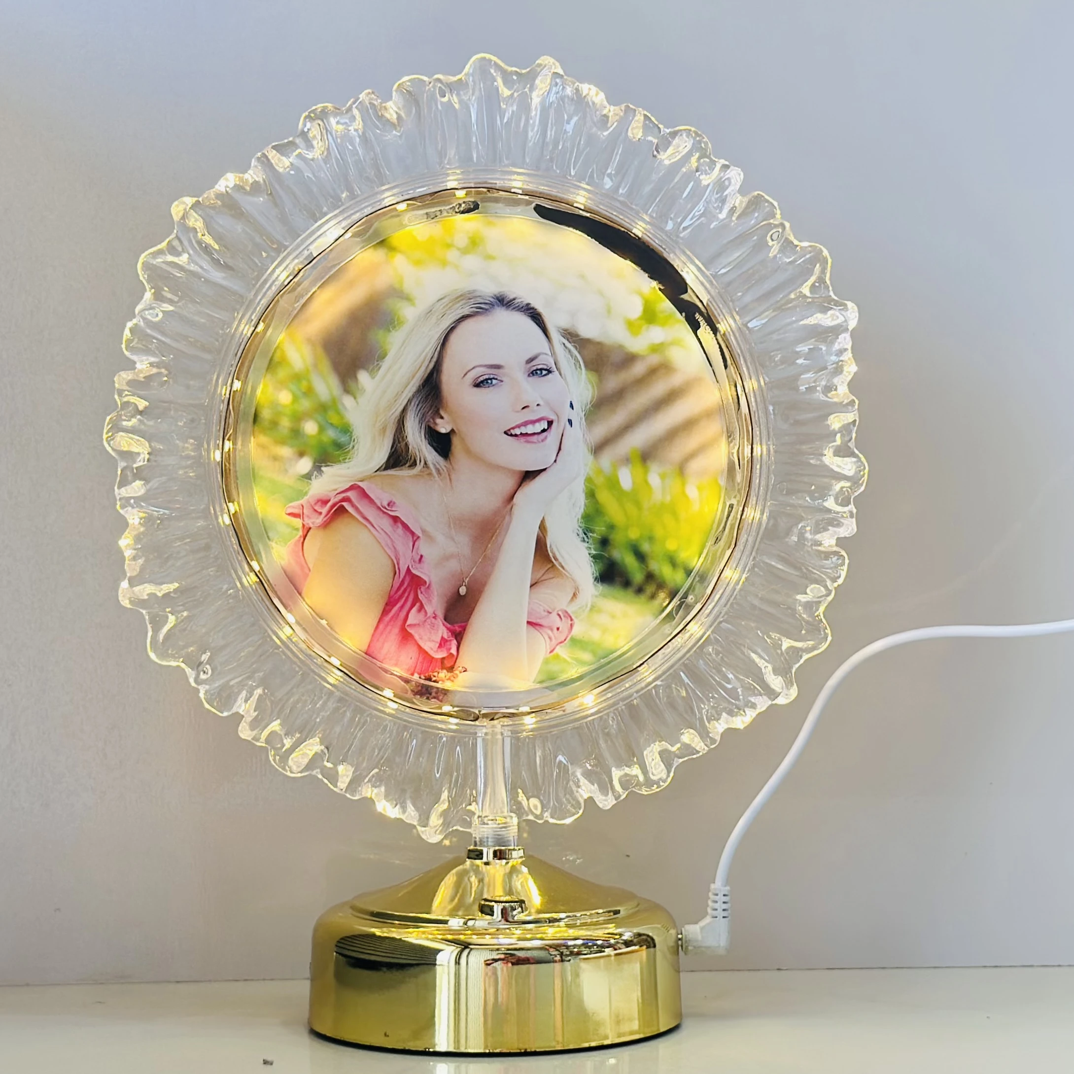LED Table Lamp with Photo Frame(SKU-51B5QS)
