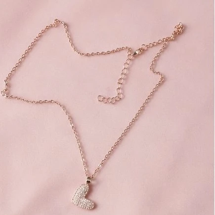 Rose  gold-plated necklace