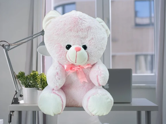 Webby Plush Cute Sitting Teddy Bear Soft Toy