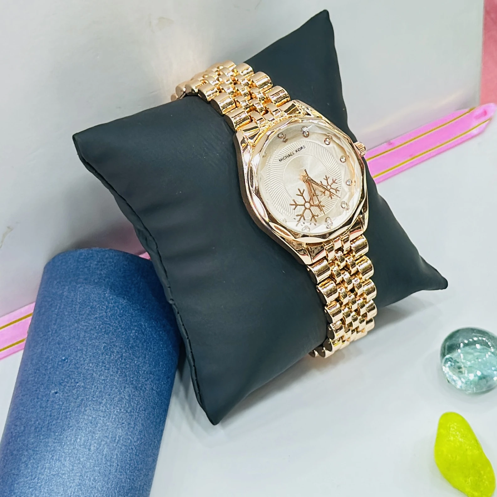 Rose gold-tone Michael Kors ladies' watch