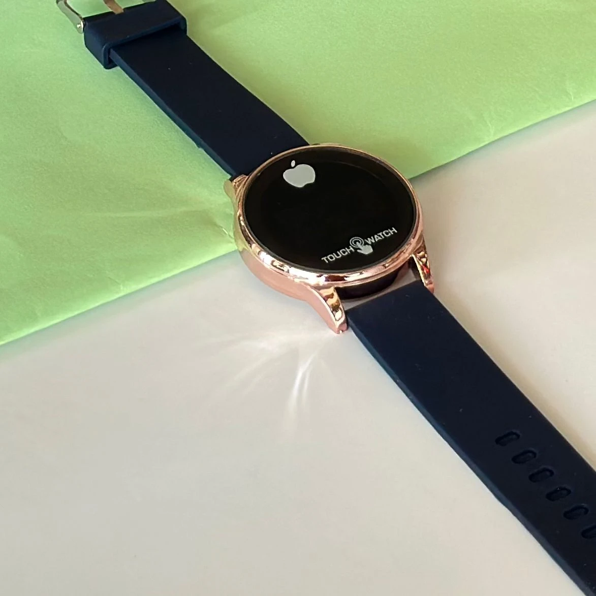 Kids digital watch with a silicone strap