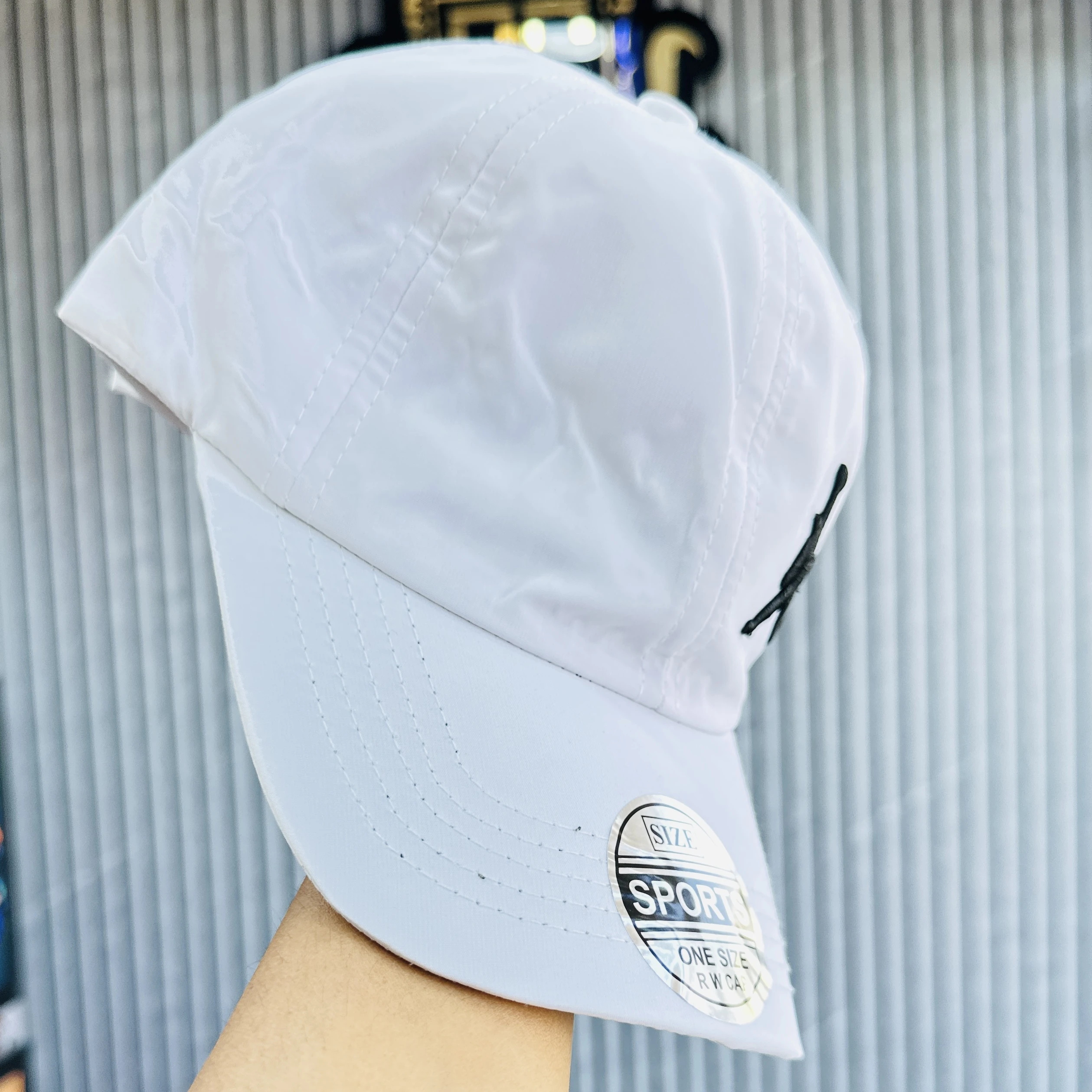 white Nike Unisex Jordan  Baseball Cap,.