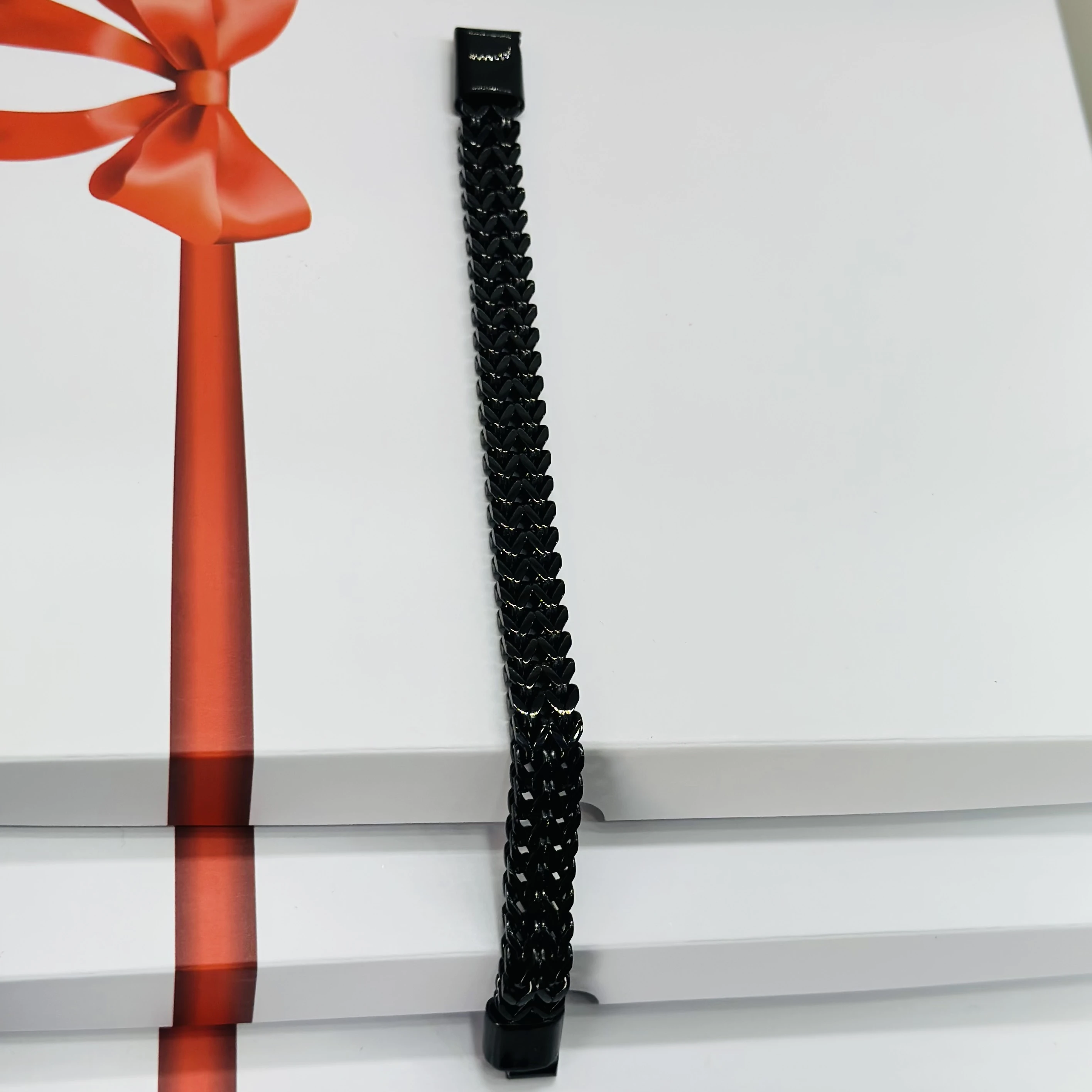 Stainless Steel Black Bracelet