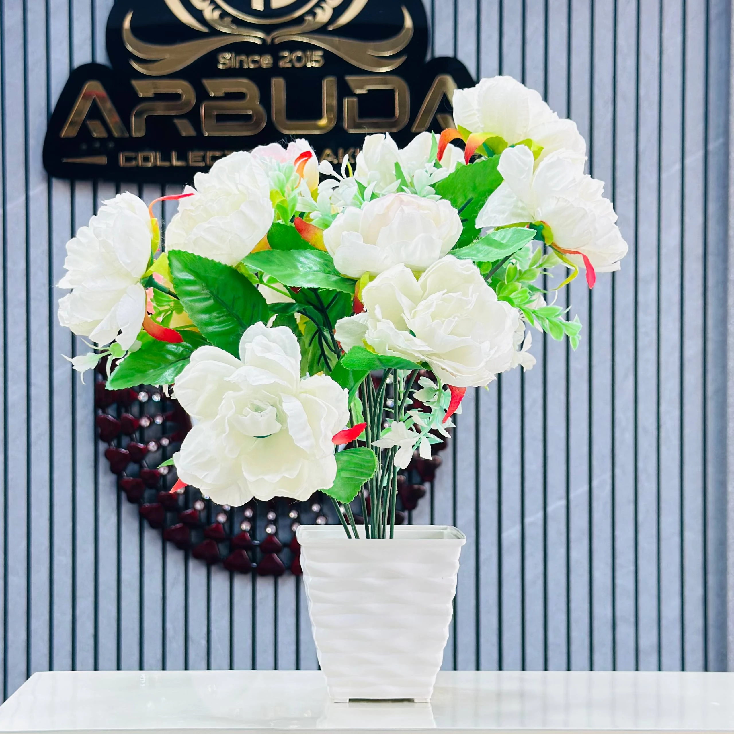 Artificial Flowers in Pot Simulation Flower