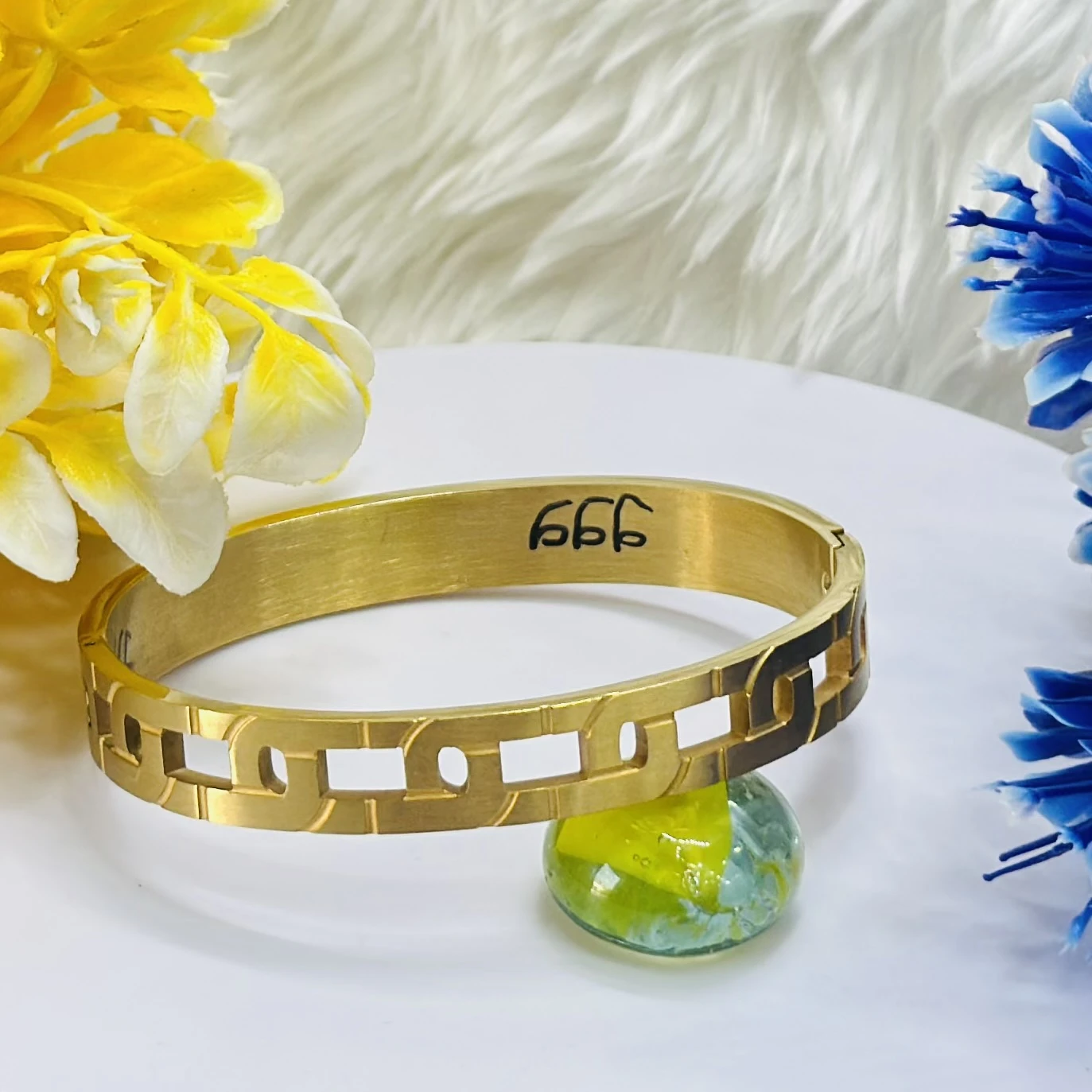 Gold plated Breslet (Kada)