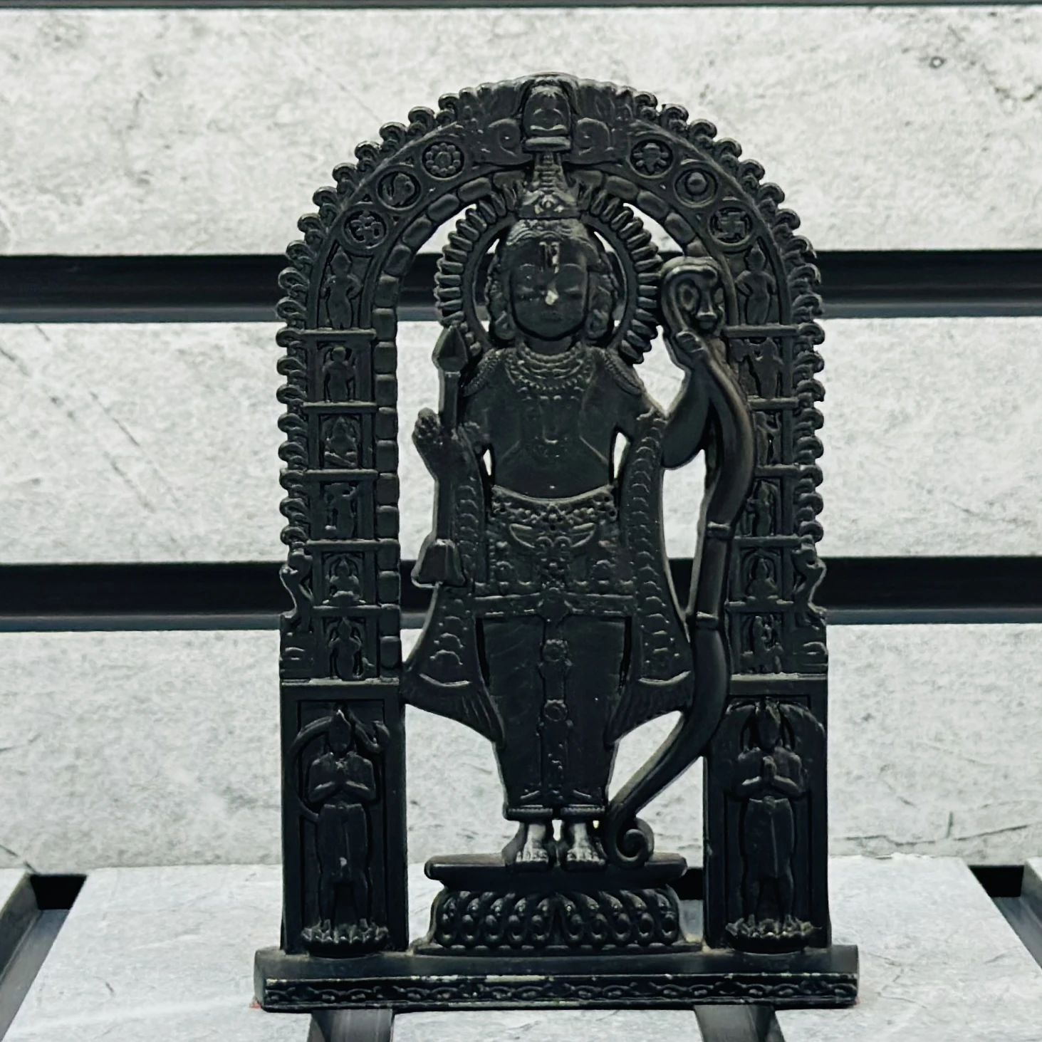 Statue of the Hindu deity Ram Lalla