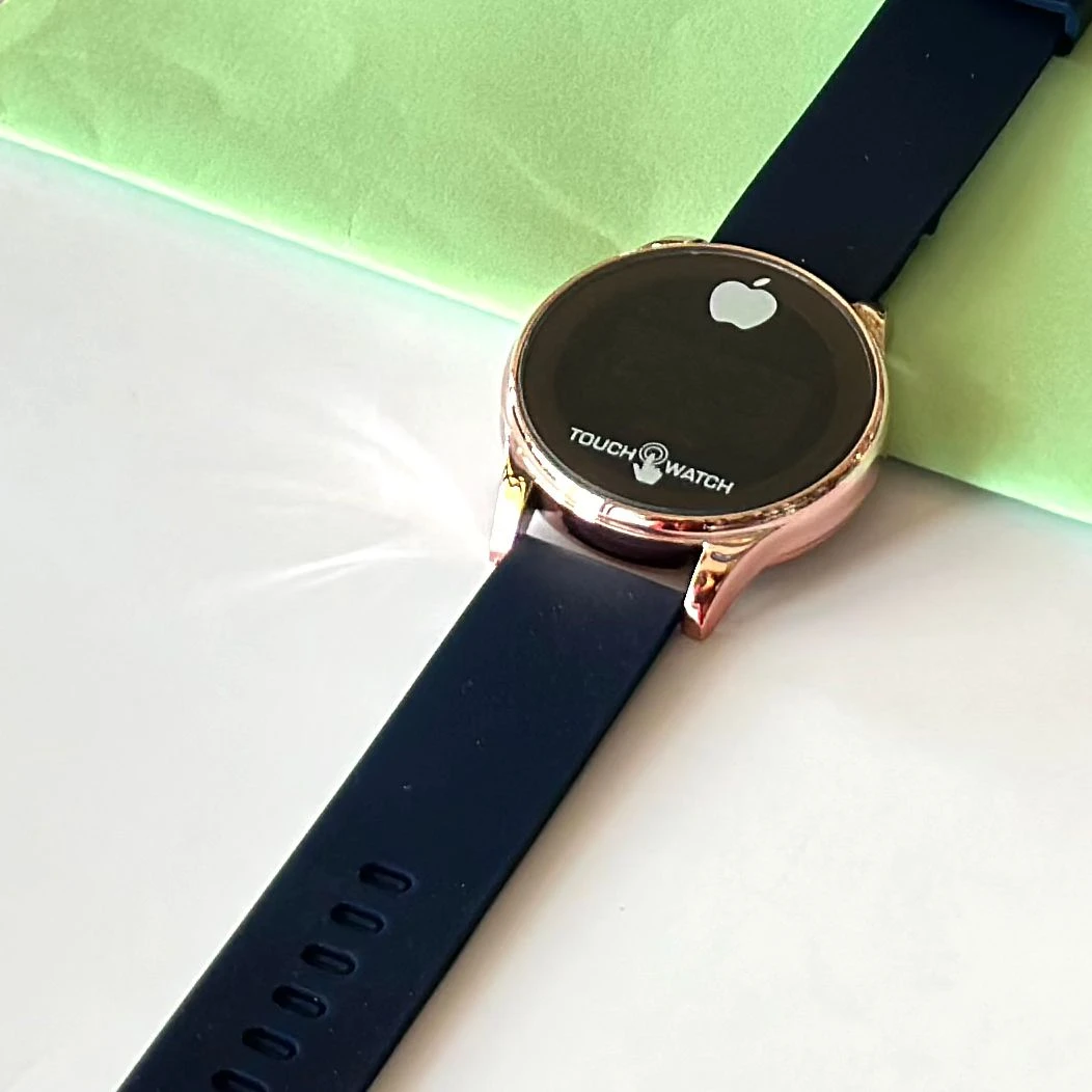 Kids digital watch with a silicone strap