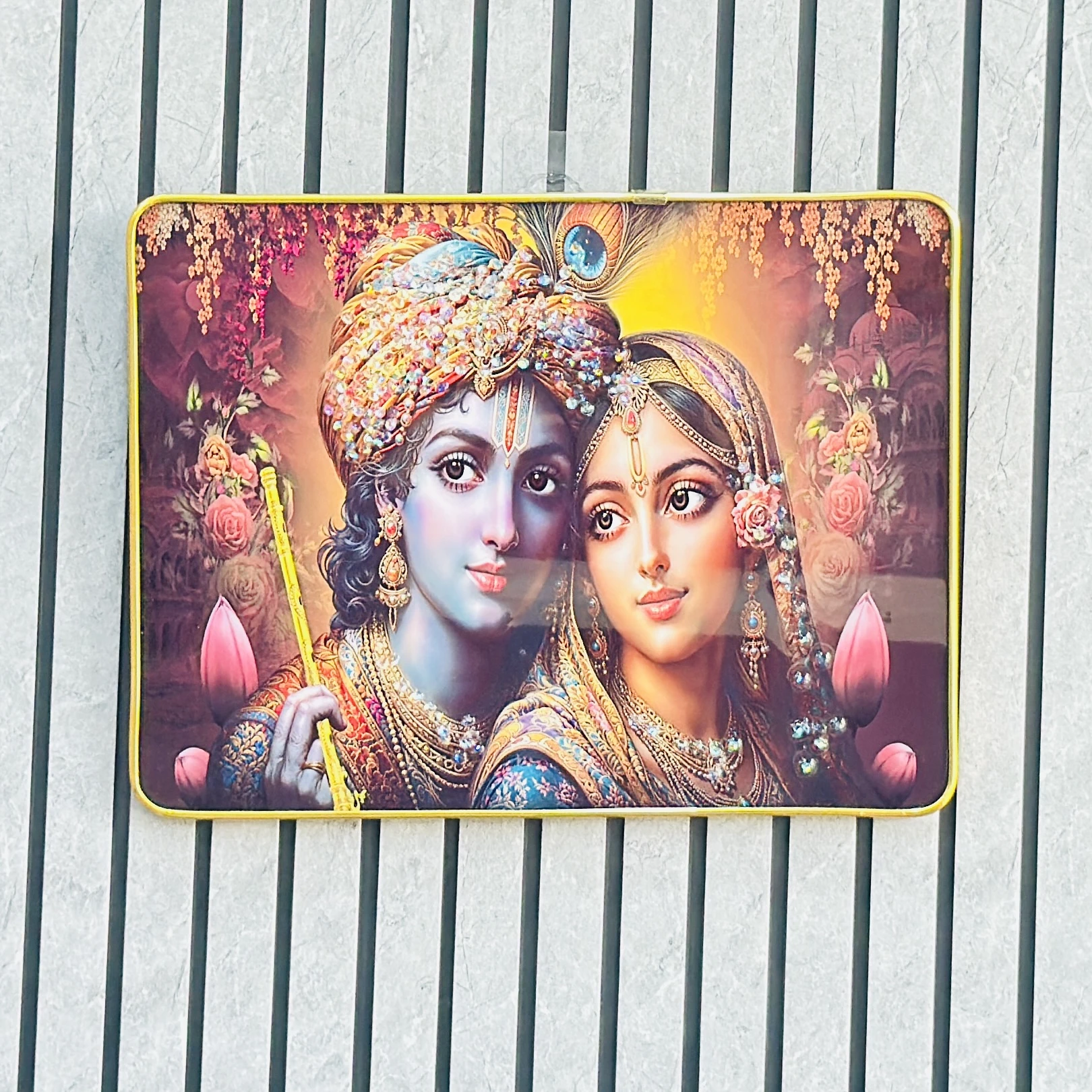 Radha Krishna Decorative Wall Art…. VSOP4J
