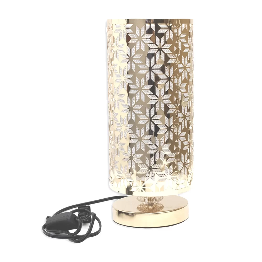 Gold colored table lamp(SKU-53QHE4)