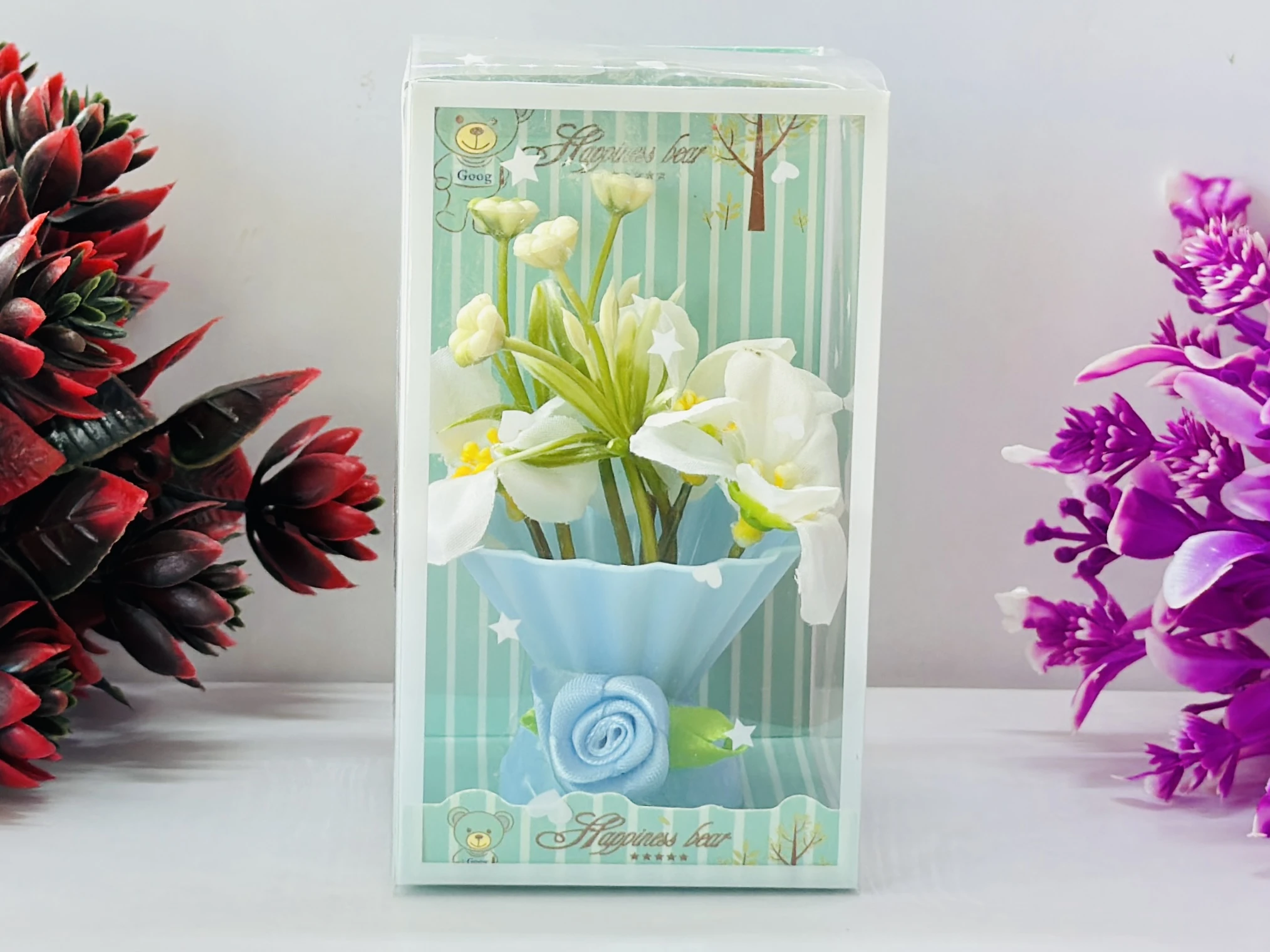Mini block flower bouquet set