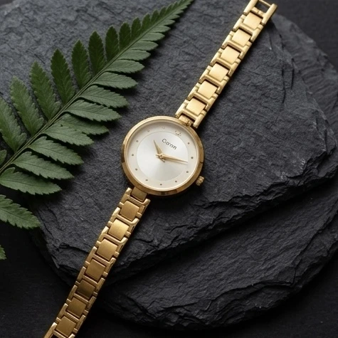 Quartz analoge watch for girls