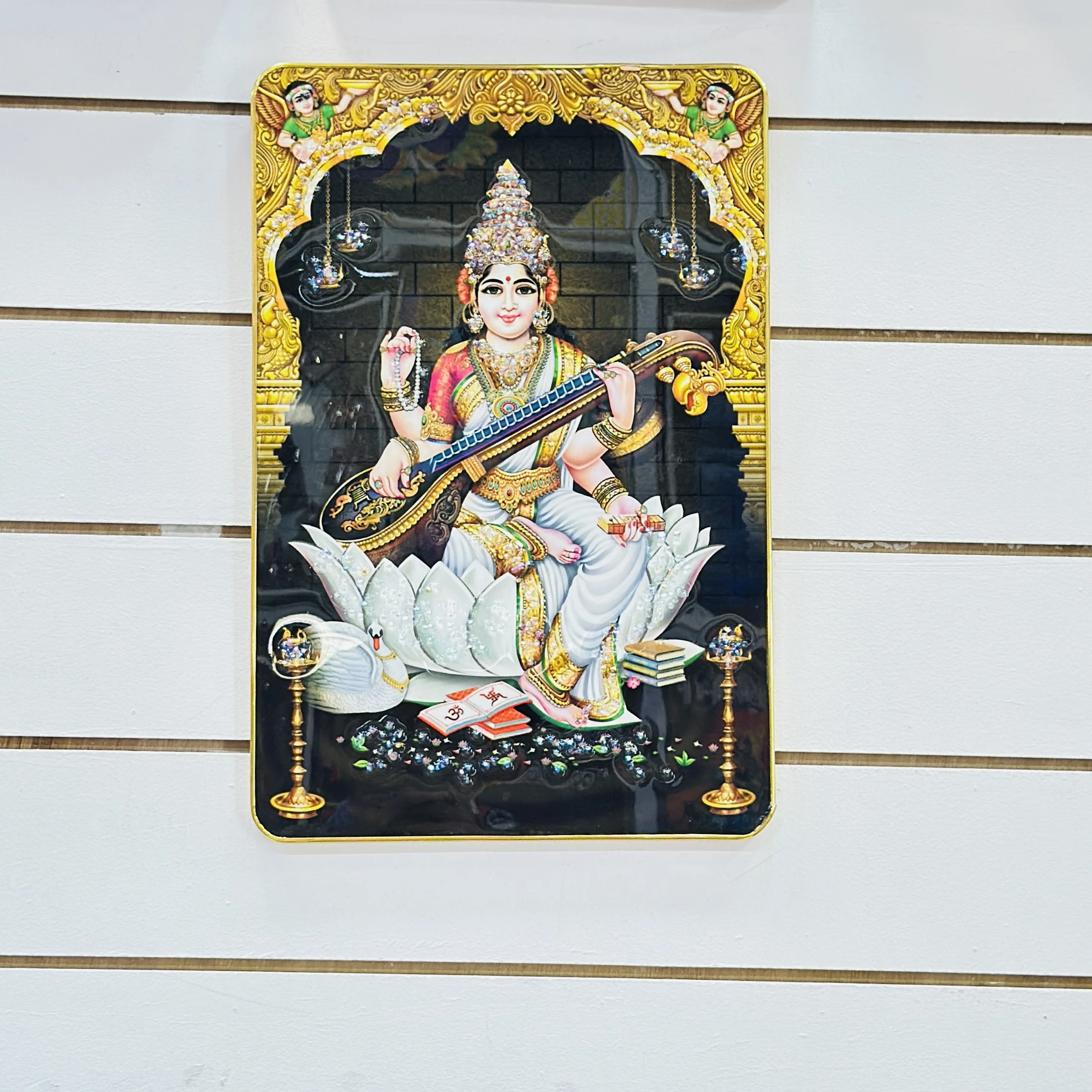 Hindu goddess Saraswati,…..X0B733