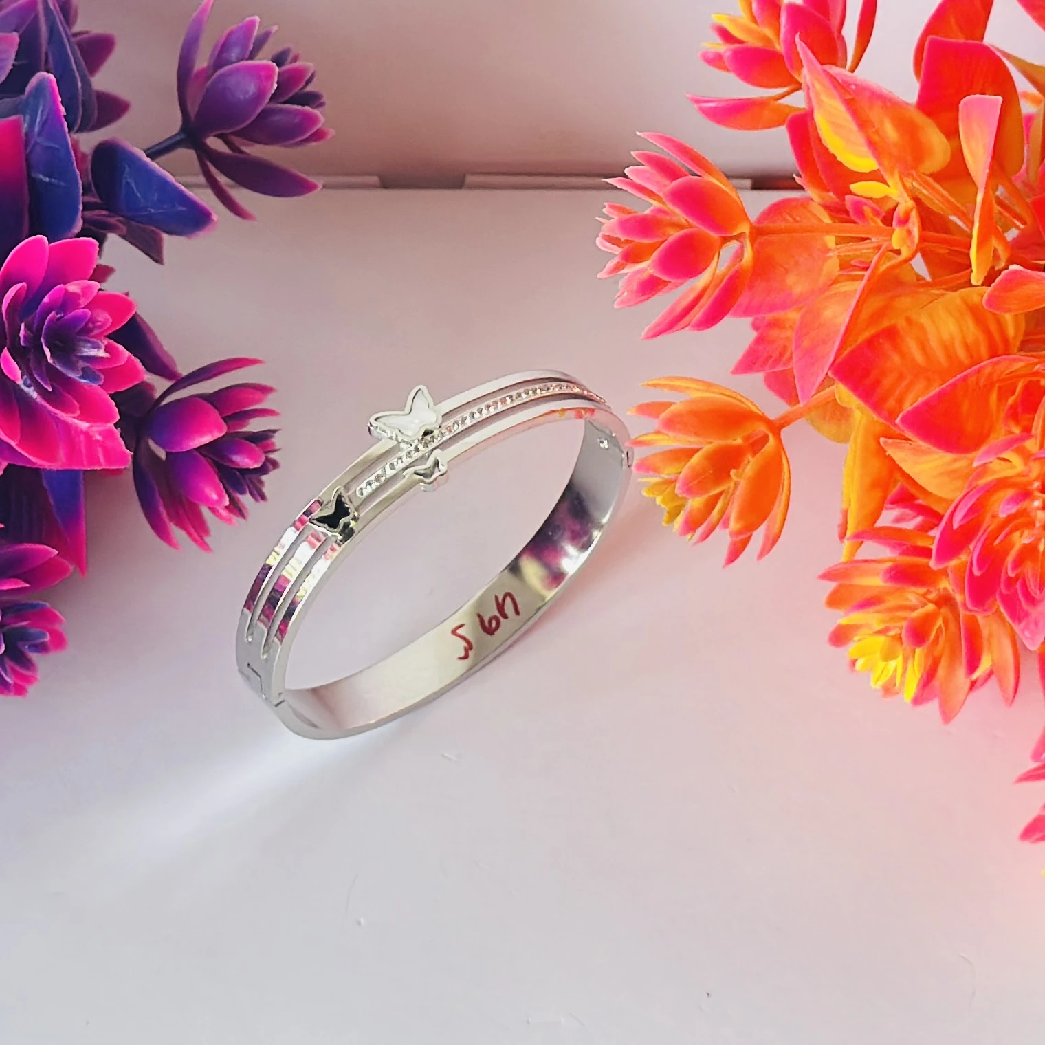 Silver Butterfly Bracelet for Women
