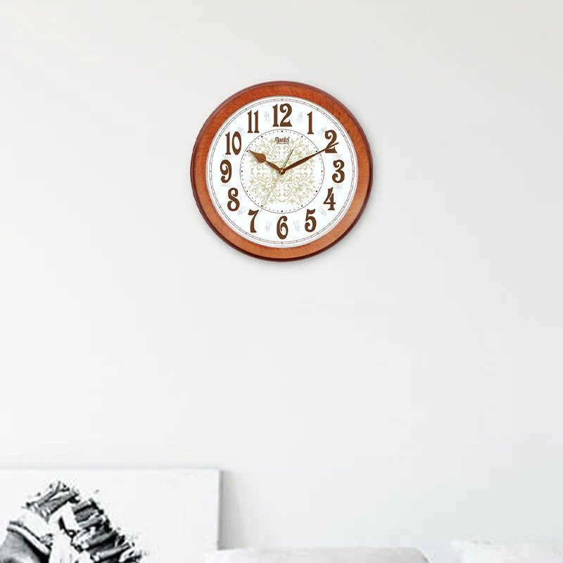 Wall Clock – Designer Clock – 3047 – Brown