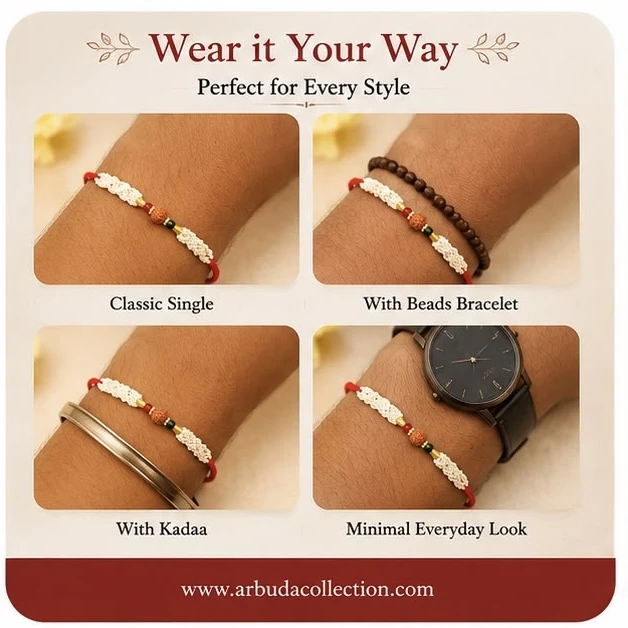 “Rudraksha Bead" Rakhi