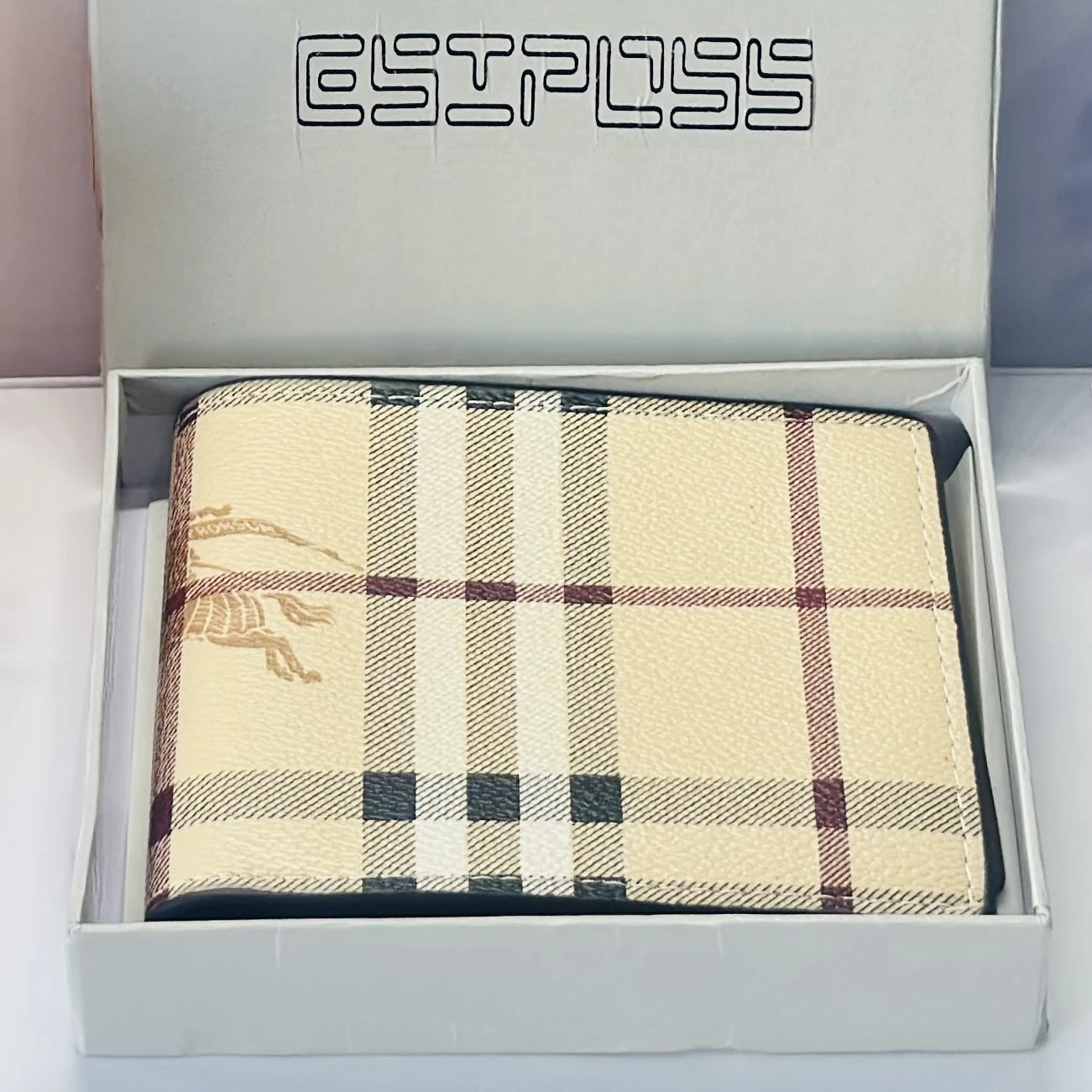 Burberry Nova Check bifold wallet