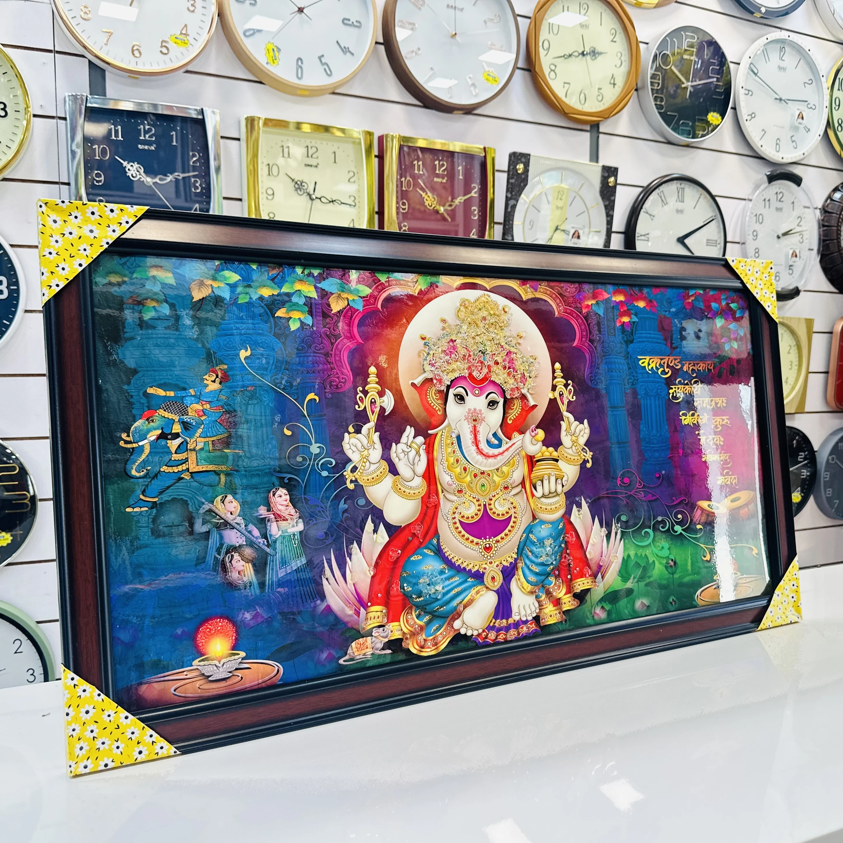 Ganpati bapa Frame (SKU-X8DBVJ)