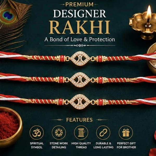 premium designer rakhi bracelets