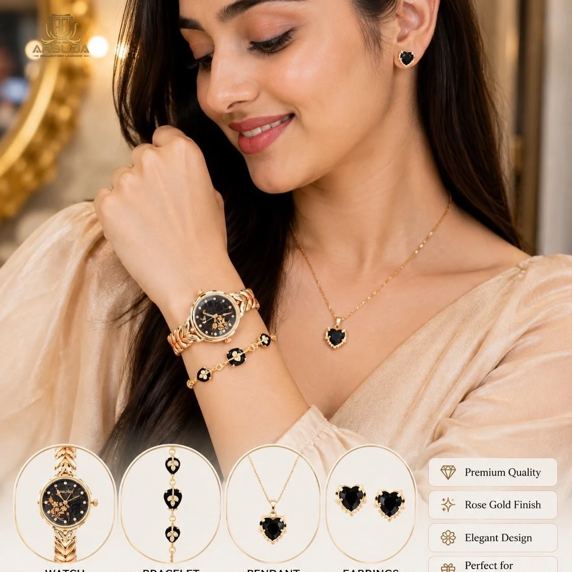 ✨ Complete Girls Jewellery Set – Stylish Accessories for Every Occasion ✨