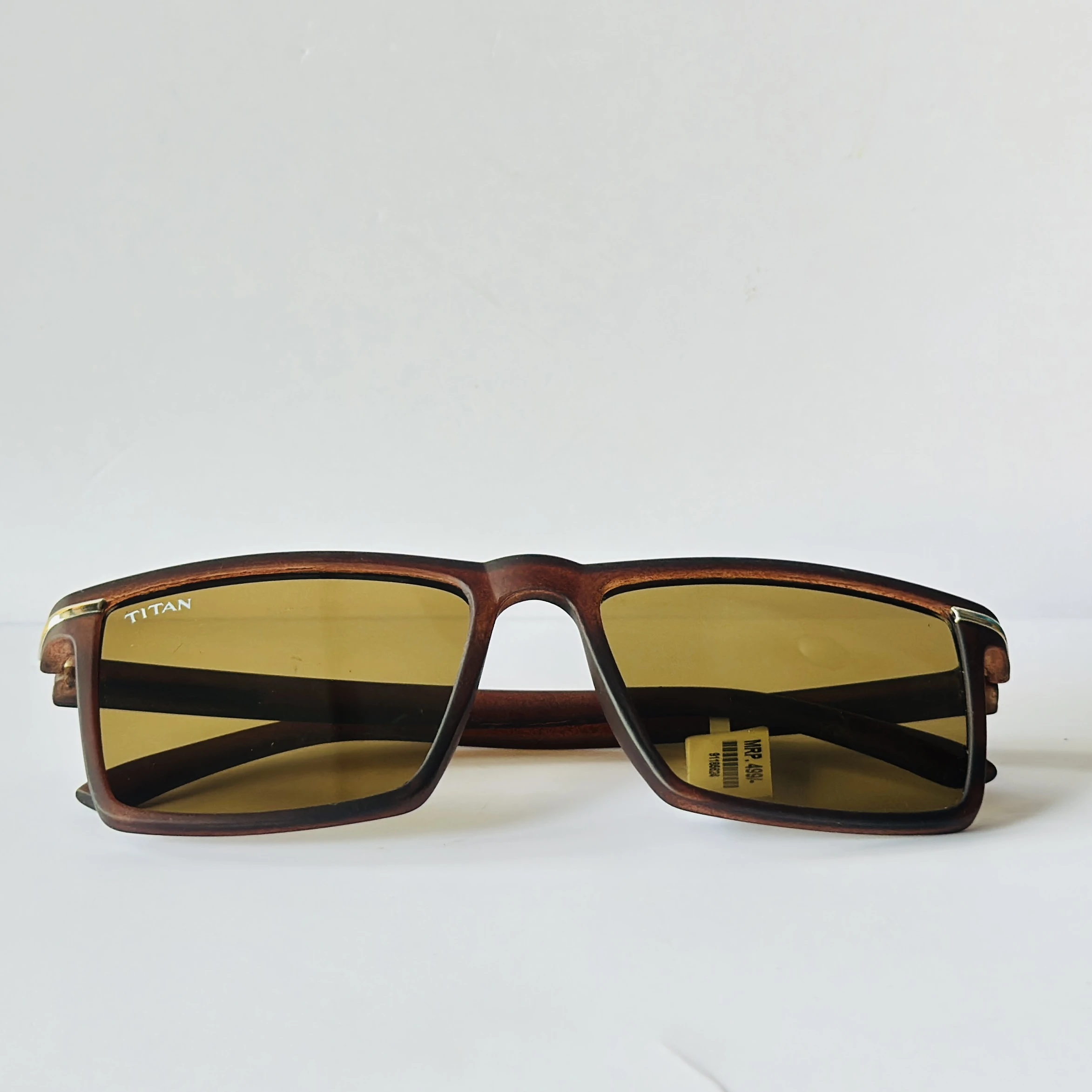 sunglasses featuring a brown frame and lenses
