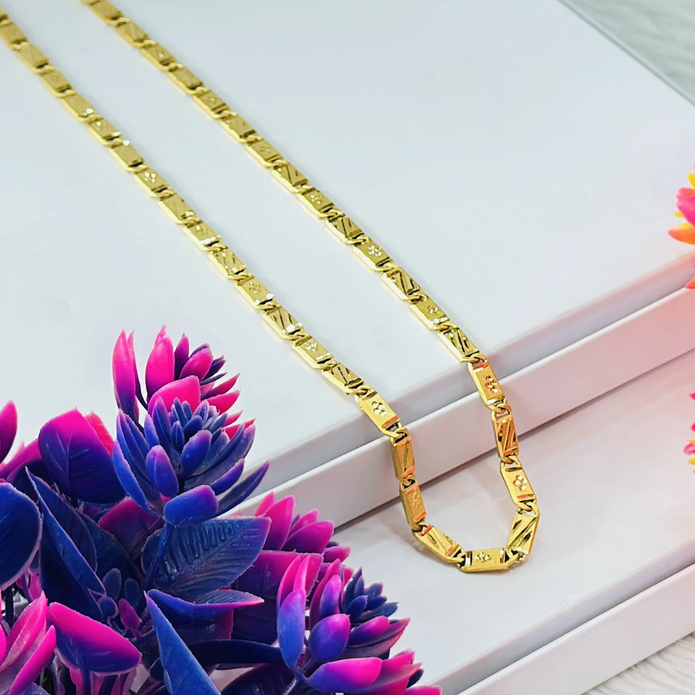 Gold plated Nawabi chain