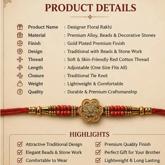 Royal Rakhi Design